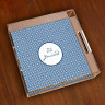 Merrimade Small Serving Tray - Navy Circles