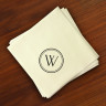 Notable Initial Dinner Napkins