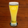 Pilsner Glasses - with Monogram